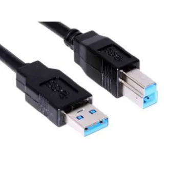 USB kabel (3.0), USB A muški - USB3.0 B muški, 1.8m, crni USB kabel (3.0), USB A muški - USB3.0 B muški, 1.8m, crni