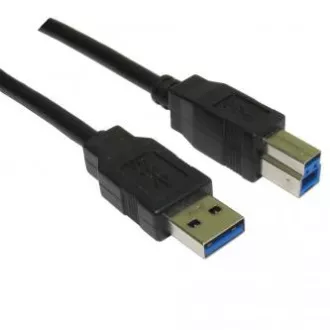 USB kabel (3.0), USB A muški - USB3.0 B muški, 1.8m, crni USB kabel (3.0), USB A muški - USB3.0 B muški, 1.8m, crni