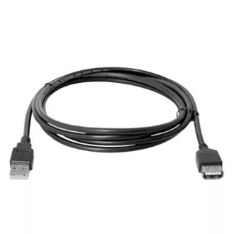 USB produžni kabel (2.0), USB A muški - USB A ženski, 1.8m, crni