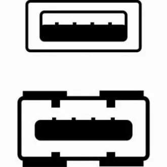 USB produžni kabel (2.0), USB A muški - USB A ženski, 5m, sivi