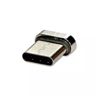 USB kabel s terminalima (2.0), USB A muški - microUSB muški + Apple Lightning muški + USB C sam, 1m, okrugli, pleteni, srebrni,