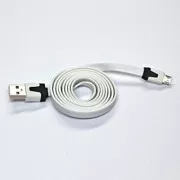 USB kabel (2.0), USB A muški - microUSB muški, 1m, ravni, bijeli