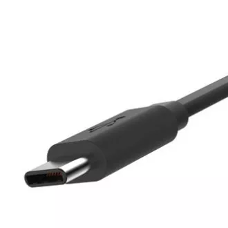 USB kabel (2.0), USB A muški - USB C muški, 1m, crni