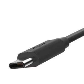 Logo USB kabel (2.0), USB A muški - USB C muški, 1 m, crni, blister, MALOPRODAJA