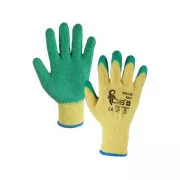 Obložene rukavice ROXY, žuto-zelene, vel