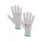SOLO rukavice, umočene u poliuretan, bijele, vel