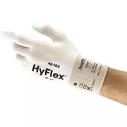 Obložene rukavice ANSELL HYFLEX 48-105, bijele, vel