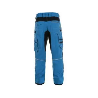 Hlače CXS STRETCH, 170-176cm, muške, srednje plavo-crne, vel.