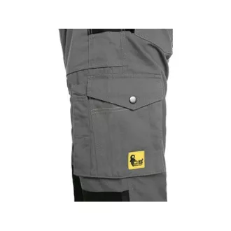 Vrtlari CXS STRETCH, muški, sivo-crni, vel