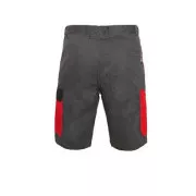Kratke hlače CXS PHOENIX ZEFYROS, muške, sivo-crvene, vel