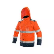 LUTON jakna, upozorenje, narančasto-plava, veličina