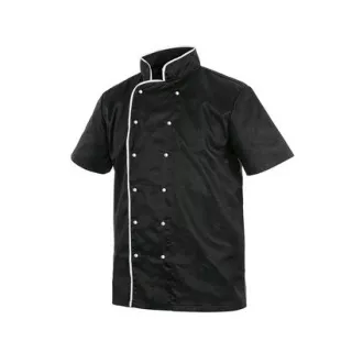 Rondon CHEF kratkih rukava, muški, crno-bijeli, veličina