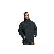EMERTON zimska jakna crna/narančasta