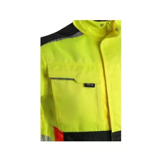 Bluza CXS BENSON upozorenje, muška, žuto-crna, vel