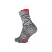 OWAKA čarape sive / crvene br.4