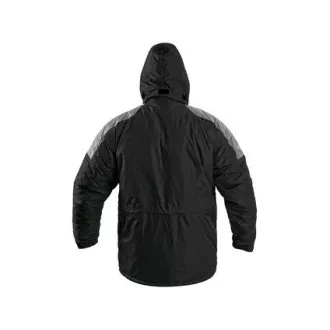 Muška zimska jakna FREMONT, crno-siva, vel