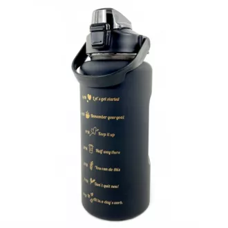 Motivacijska sportska boca 3 u 1, 2000 ml + 900 ml + 300 ml