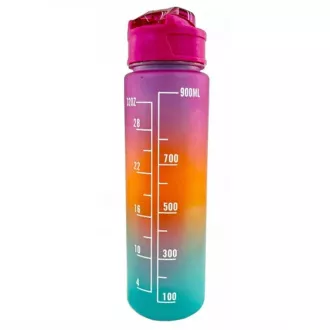 Motivacijska sportska boca 3 u 1, 2000 ml + 900 ml + 300 ml