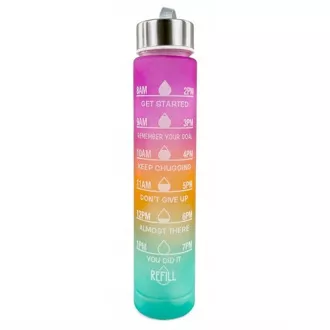 Motivacijska sportska boca 3 u 1, 2000 ml + 900 ml + 300 ml