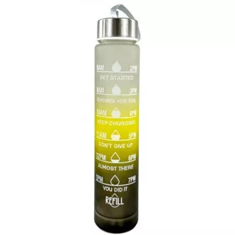 Motivacijska sportska boca 3 u 1, 2000 ml + 900 ml + 300 ml