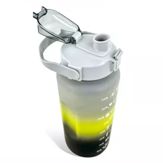 Motivacijska sportska boca 3 u 1, 2000 ml + 900 ml + 300 ml