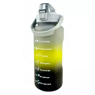 Motivacijska sportska boca 3 u 1, 2000 ml + 900 ml + 300 ml