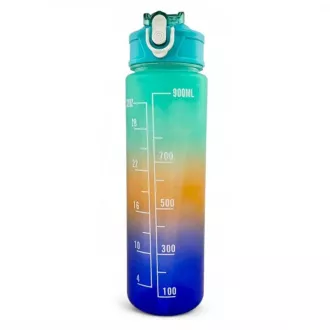 Motivacijska sportska boca 3 u 1, 2000 ml + 900 ml + 300 ml