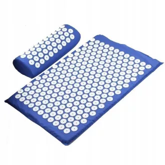 Akupresurna PREMIUM prostirka za vježbanje s jastukom 67x42x2 cm
