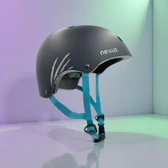 SKITT Freestyle kaciga NEXUS Edition, antracit Monster