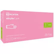 NITRYLEX PINK - Nitrilne rukavice (bez pudera) roze, 100 kom