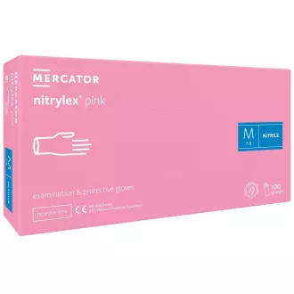 NITRYLEX PINK - Nitrilne rukavice (bez pudera) ružičaste, 100 kom.