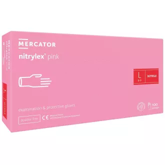 NITRYLEX PINK - Nitrilne rukavice (bez pudera) ružičaste, 100 kom.