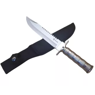 Taktički nož MILITARY FINKA SURVIVAL 35 cm crno/srebrni