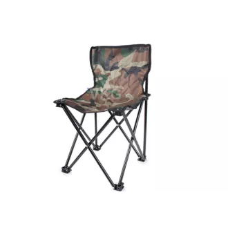 Sklopiva stolica za kampiranje (bez naslona za ruke), kamuflažna