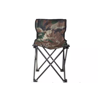 Sklopiva stolica za kampiranje (bez naslona za ruke), kamuflažna