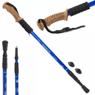 Štapovi za nordijsko hodanje s ergonomskom ručkom od pluta, 135 cm, 2 kom.