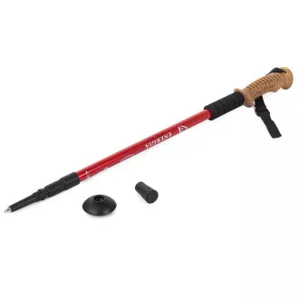 Štapovi za nordijsko hodanje s ergonomskom ručkom od pluta, 135 cm, 2 kom.