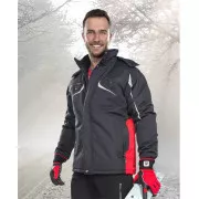 Zimska jakna ARDON®PHILIP crno-crvena | H8144/