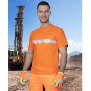 ARDON®XAVER majica s refleksom. s narančastom prugom | H17256/