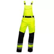 Reflektirajuće hlače s naramenicama ARDON®SIGNAL+ žuto-crne | H5934/
