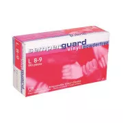 Jednokratne rukavice SEMPERGUARD® VINYL 09/L - bez pudera - prozirne | A5054/09