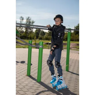 Roleri 4u1 Enero KIDS - plavo-bijeli