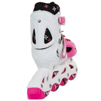 Roleri 4u1 Enero KIDS - roza-bijeli
