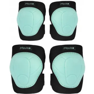 MOVINO Cariboo® set štitnika za laktove i koljena, crni MOVINO Cariboo® set štitnika za laktove i koljena, crni