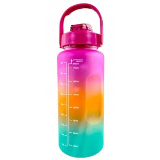 Motivacijska sportska boca 3 u 1, 2000 ml + 900 ml + 300 ml