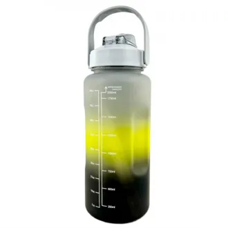 Motivacijska sportska boca 3 u 1, 2000 ml + 900 ml + 300 ml