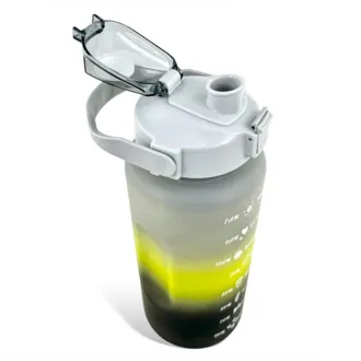 Motivacijska sportska boca 3 u 1, 2000 ml + 900 ml + 300 ml