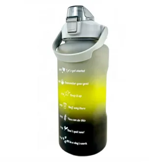 Motivacijska sportska boca 3 u 1, 2000 ml + 900 ml + 300 ml