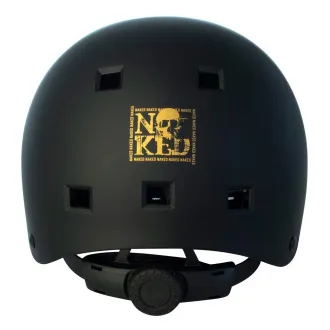 Freestyle kaciga NKX Brain Saver, crno-zlatna