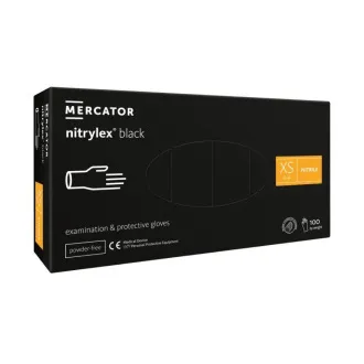 NITRYLEX CRNE - Nitrilne rukavice (bez pudera) crne, 100 kom.